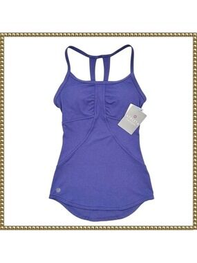 Athleta Tank Top Purple Blue Extra Extra Small NWT